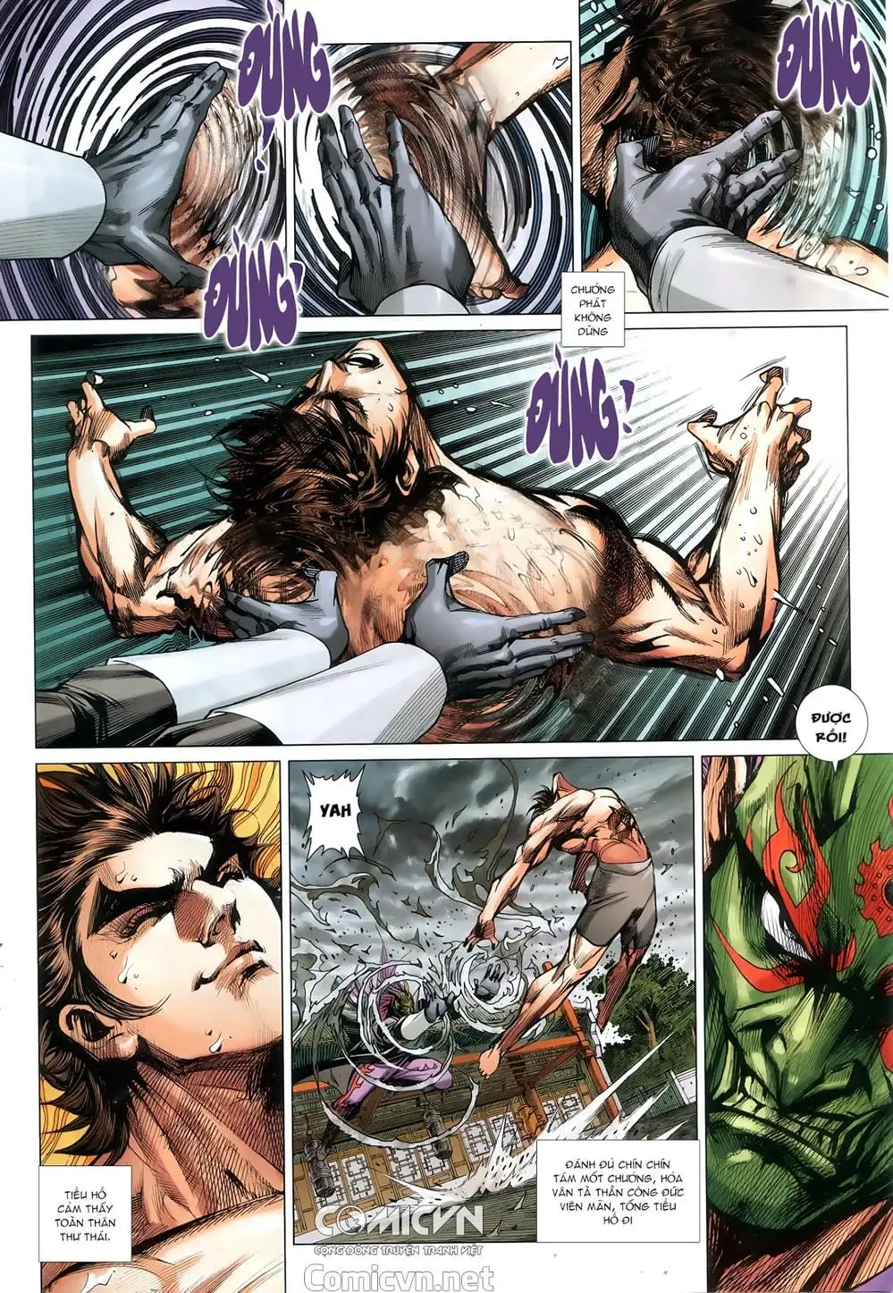 Truyện Tranh Tân Tác Long Hổ Môn trang 4