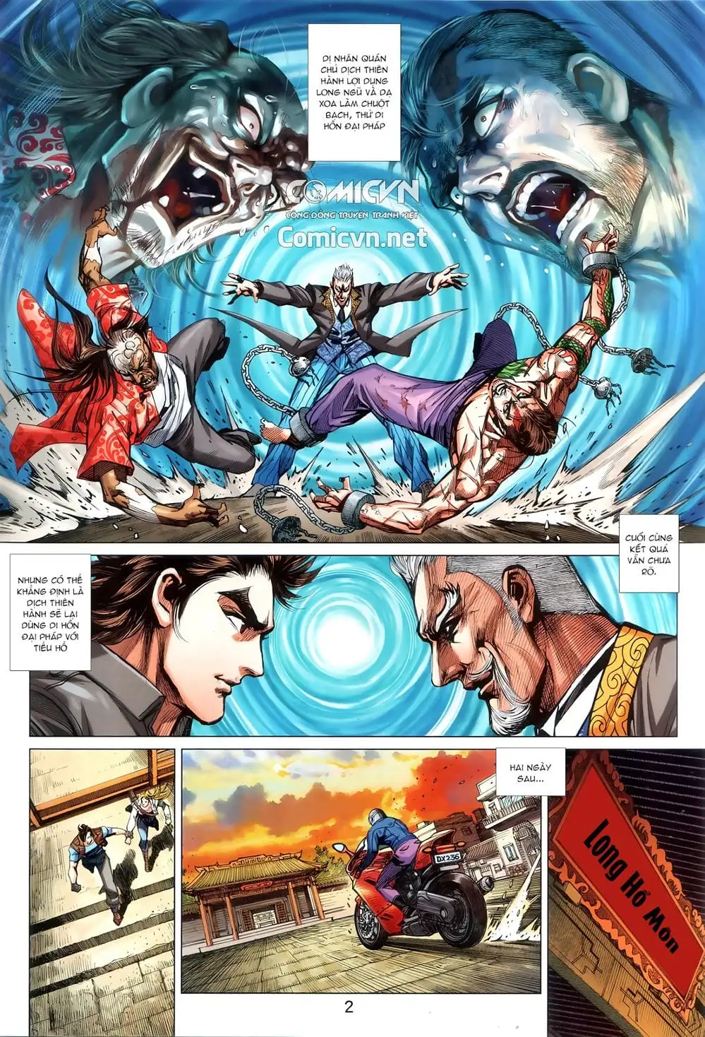 Truyện Tranh Tân Tác Long Hổ Môn trang 4