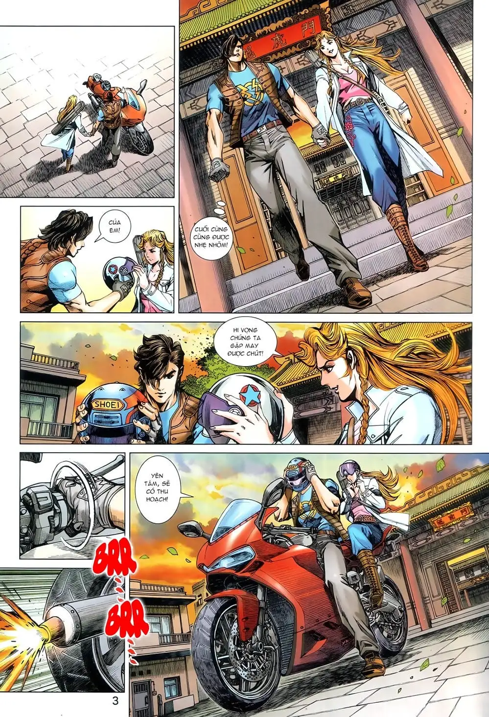 Truyện Tranh Tân Tác Long Hổ Môn trang 4