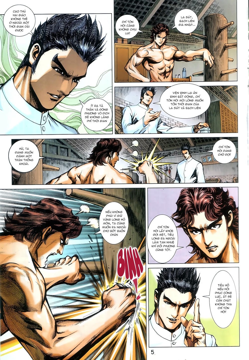 Truyện Tranh Tân Tác Long Hổ Môn trang 4