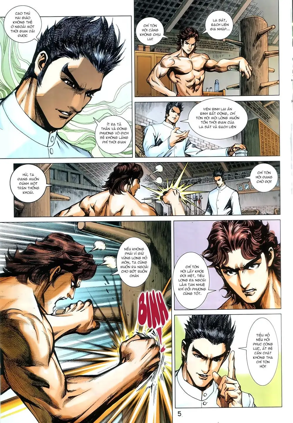 Truyện Tranh Tân Tác Long Hổ Môn trang 4