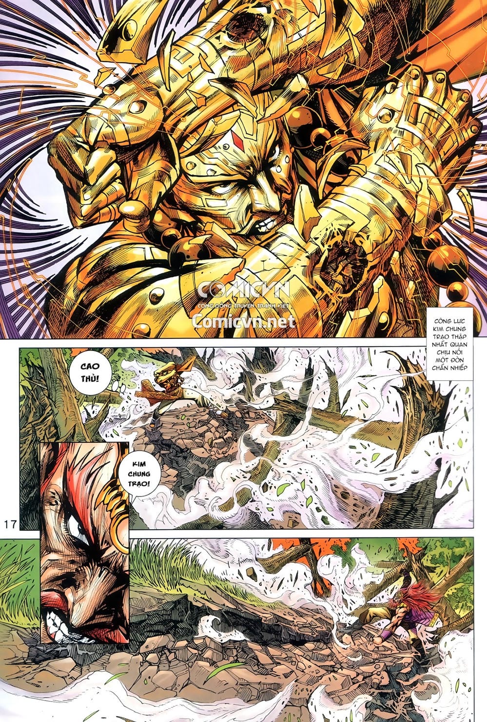 Truyện Tranh Tân Tác Long Hổ Môn trang 4