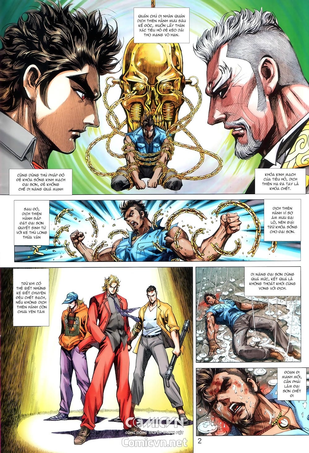 Truyện Tranh Tân Tác Long Hổ Môn trang 4