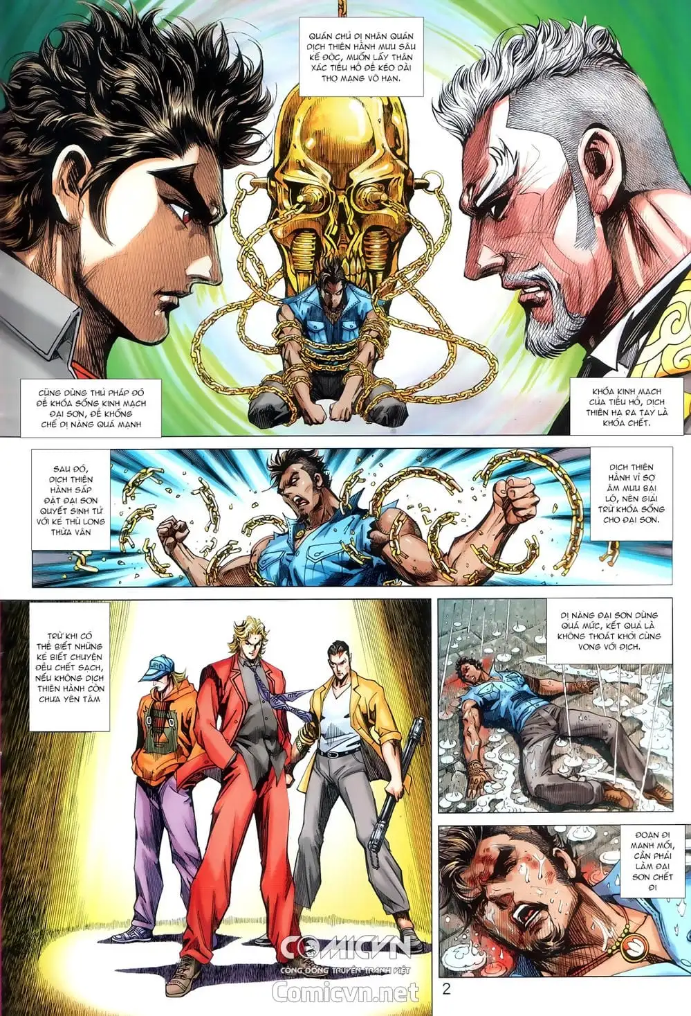 Truyện Tranh Tân Tác Long Hổ Môn trang 4