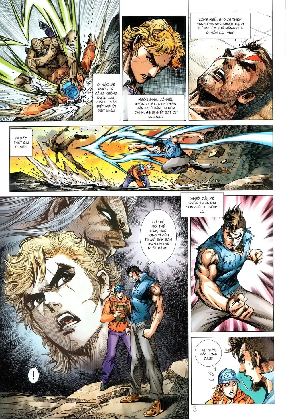 Truyện Tranh Tân Tác Long Hổ Môn trang 4