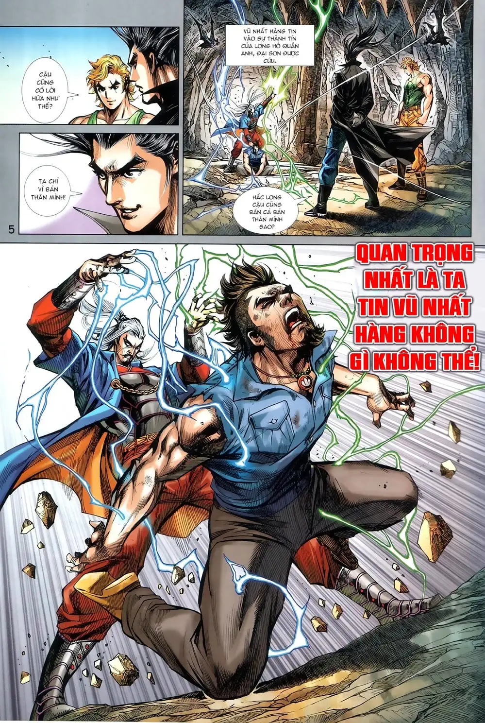 Truyện Tranh Tân Tác Long Hổ Môn trang 4