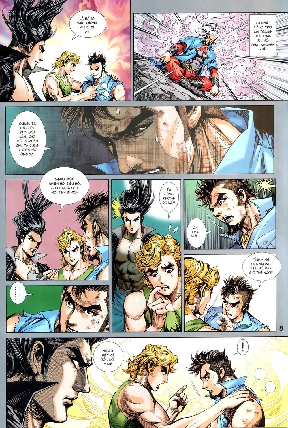 Truyện Tranh Tân Tác Long Hổ Môn trang 4