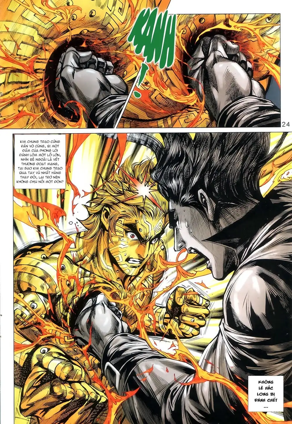Truyện Tranh Tân Tác Long Hổ Môn trang 4