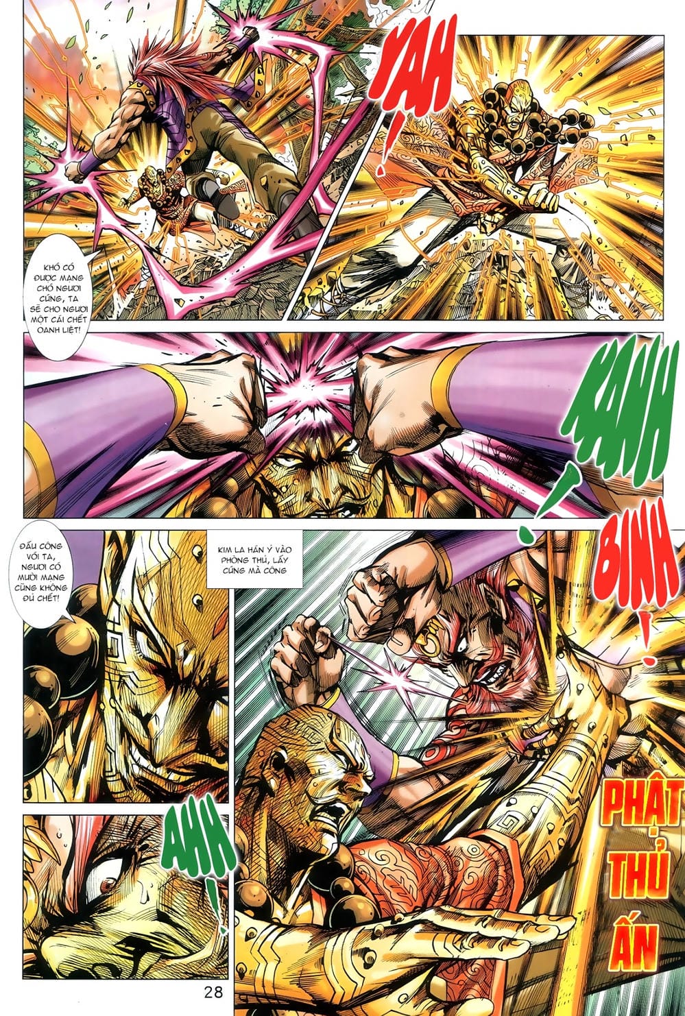 Truyện Tranh Tân Tác Long Hổ Môn trang 4