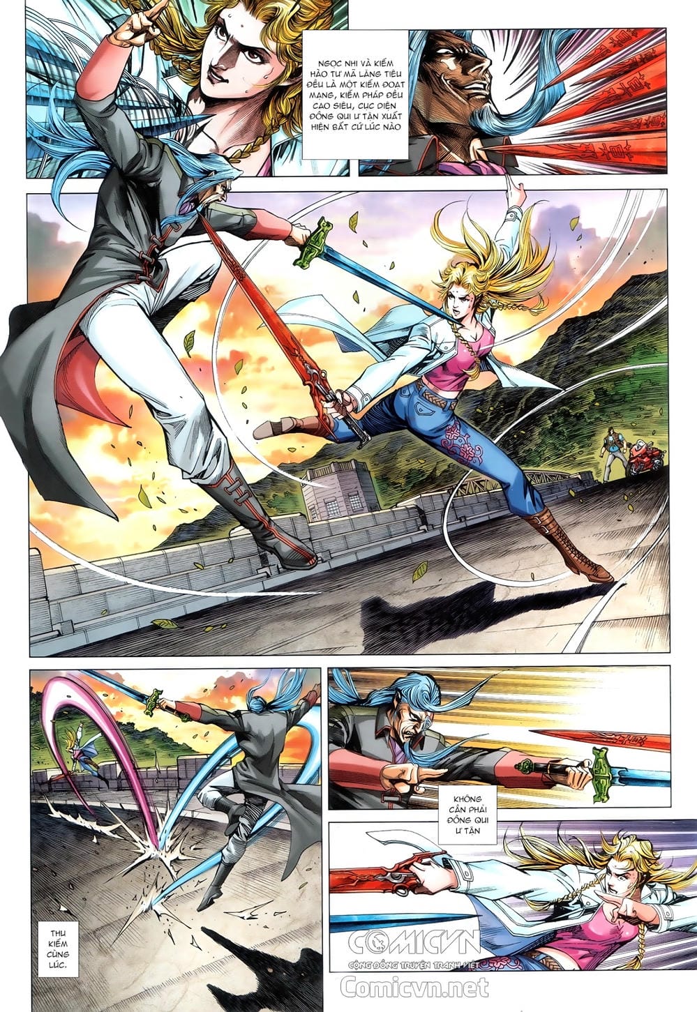 Truyện Tranh Tân Tác Long Hổ Môn trang 4