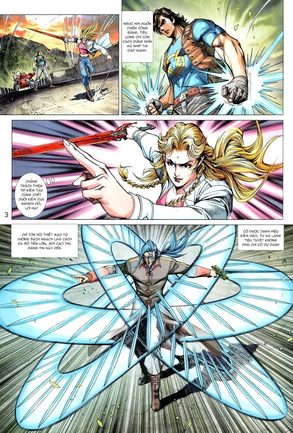 Truyện Tranh Tân Tác Long Hổ Môn trang 4