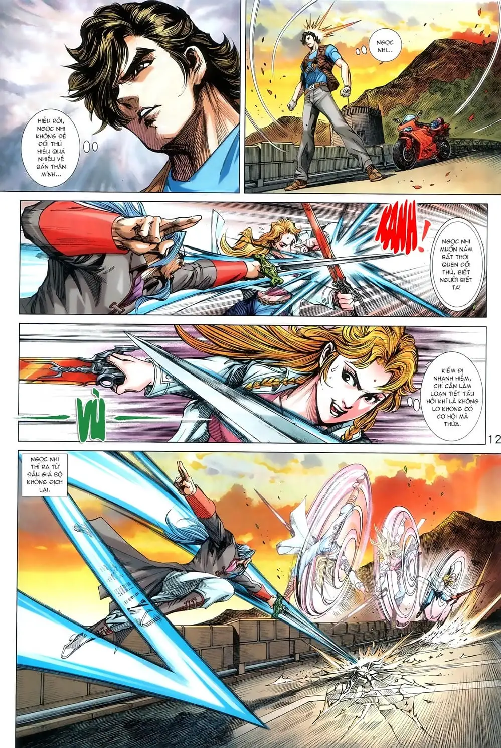 Truyện Tranh Tân Tác Long Hổ Môn trang 4