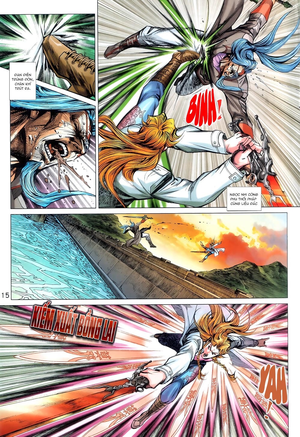 Truyện Tranh Tân Tác Long Hổ Môn trang 4