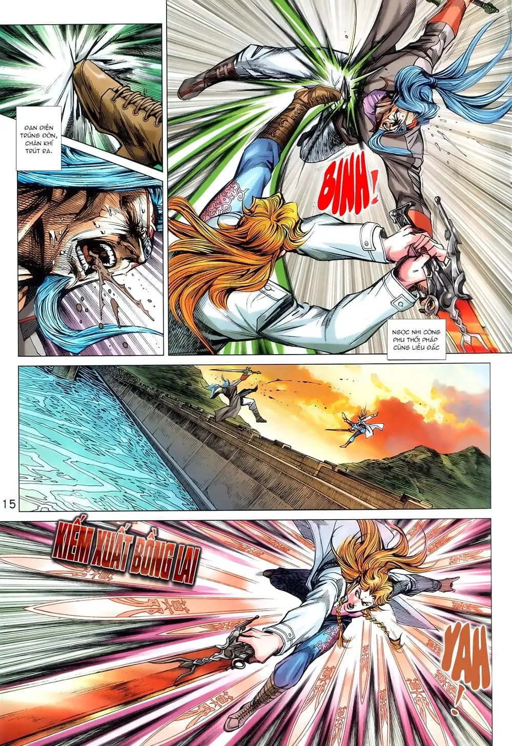 Truyện Tranh Tân Tác Long Hổ Môn trang 4