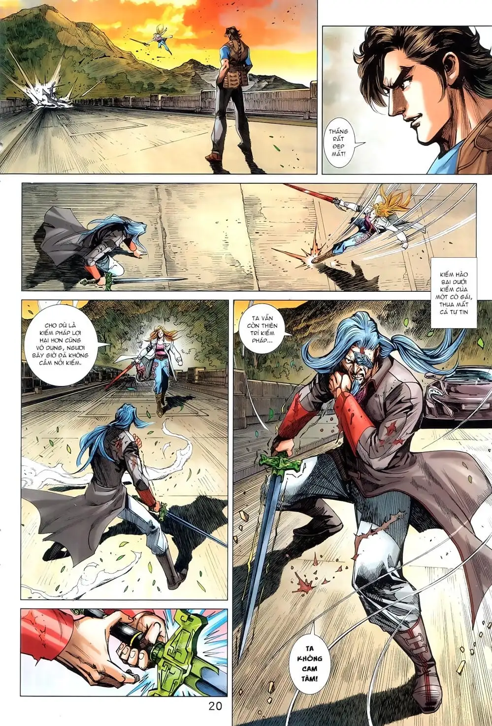 Truyện Tranh Tân Tác Long Hổ Môn trang 4