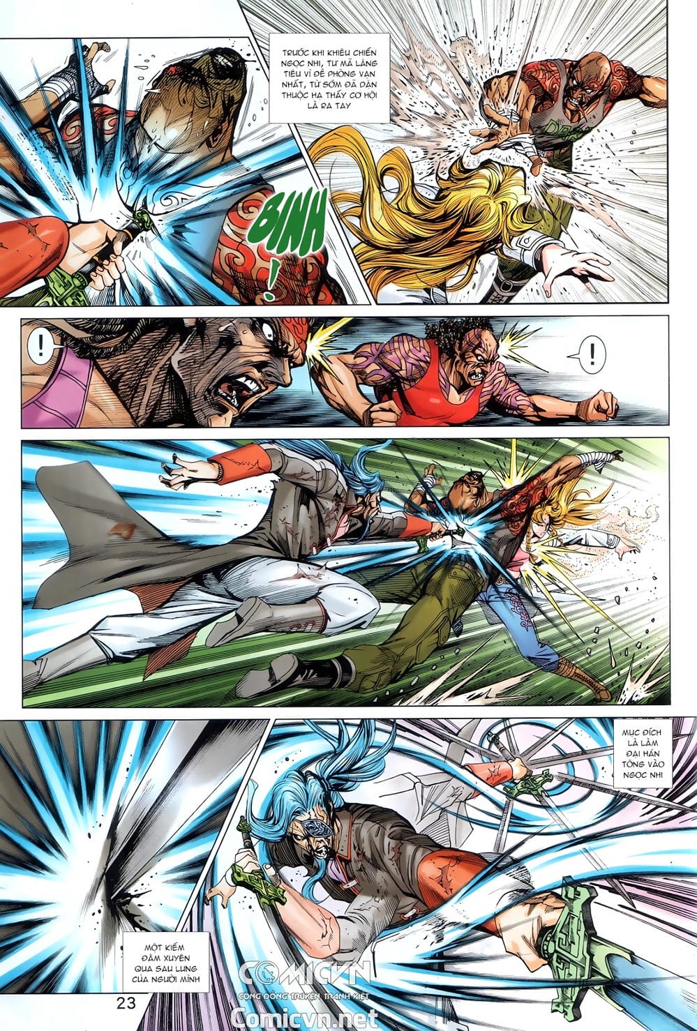 Truyện Tranh Tân Tác Long Hổ Môn trang 4