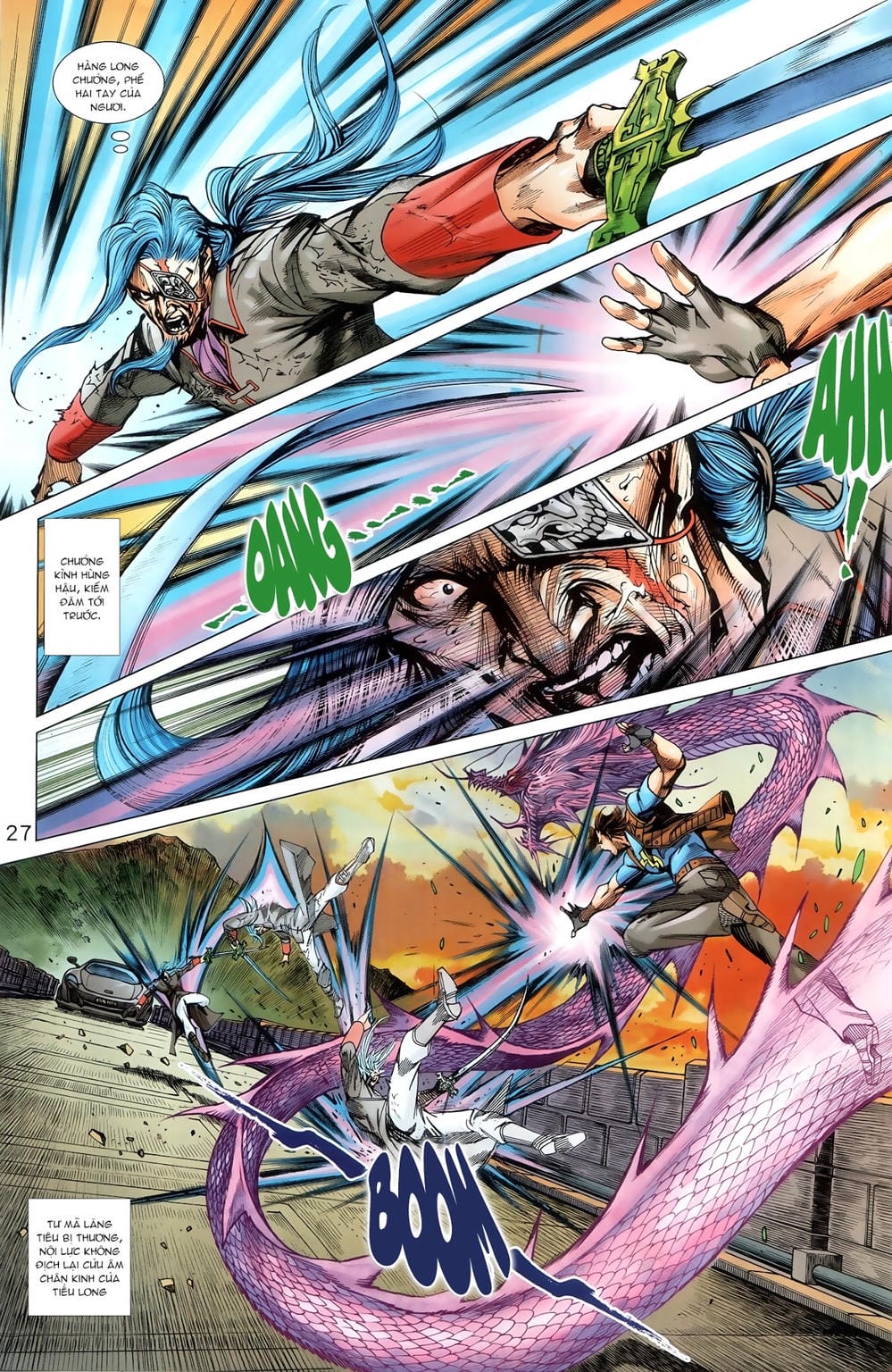 Truyện Tranh Tân Tác Long Hổ Môn trang 4