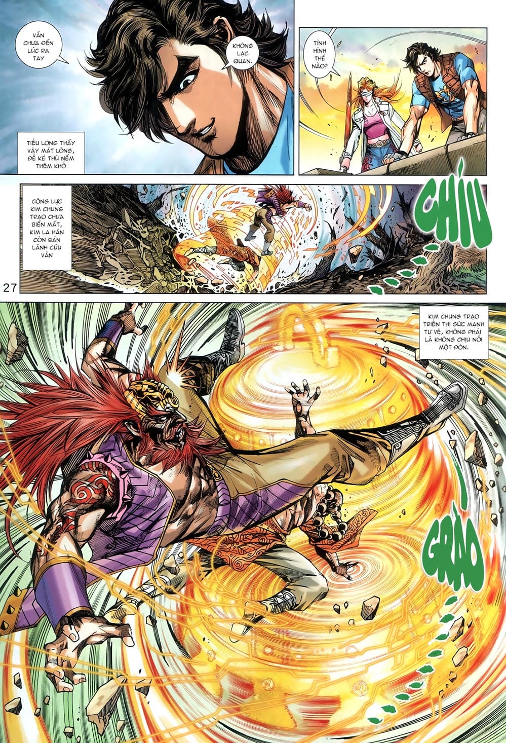 Truyện Tranh Tân Tác Long Hổ Môn trang 4