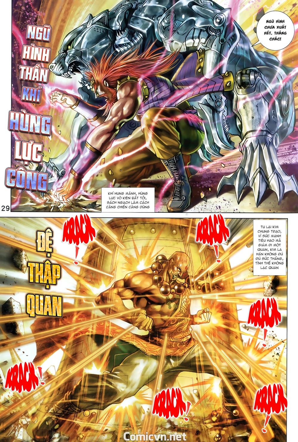 Truyện Tranh Tân Tác Long Hổ Môn trang 4