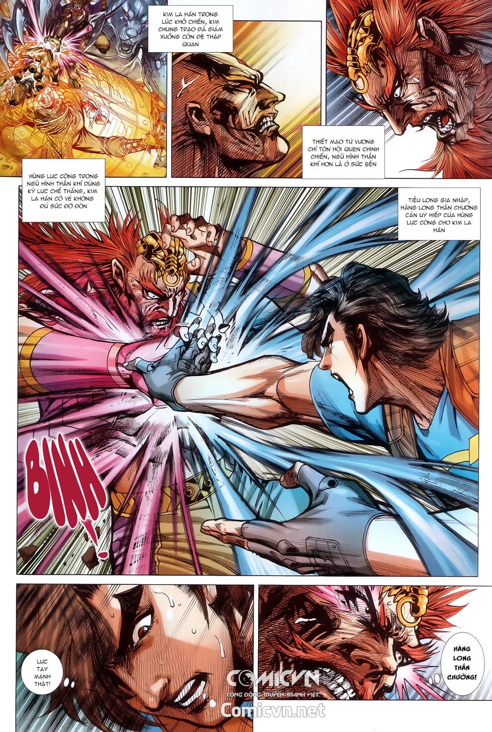 Truyện Tranh Tân Tác Long Hổ Môn trang 4