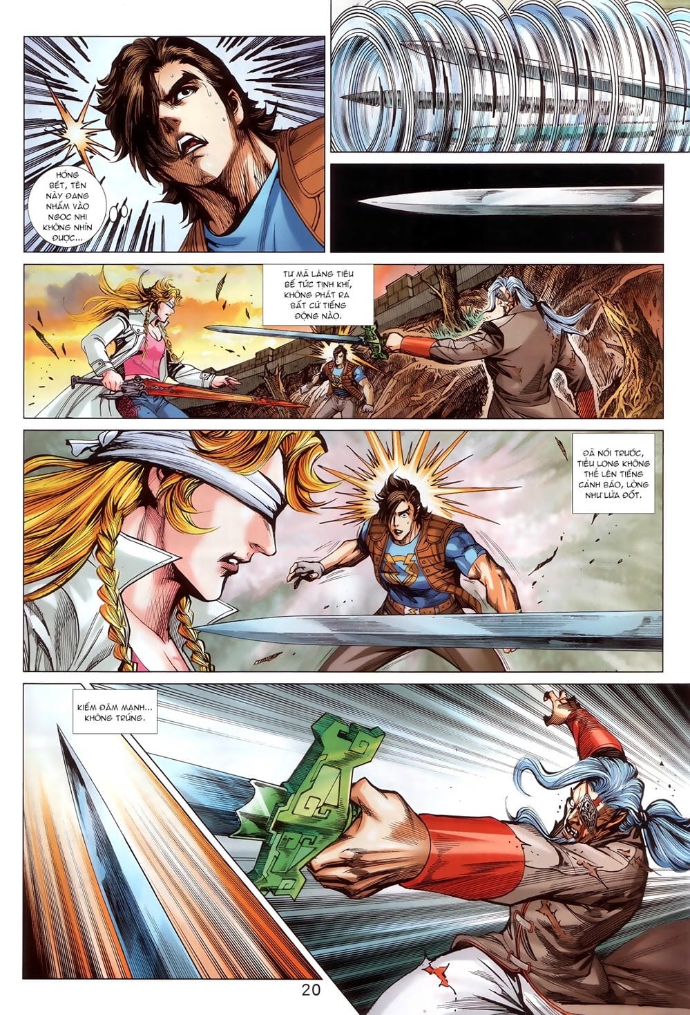 Truyện Tranh Tân Tác Long Hổ Môn trang 4