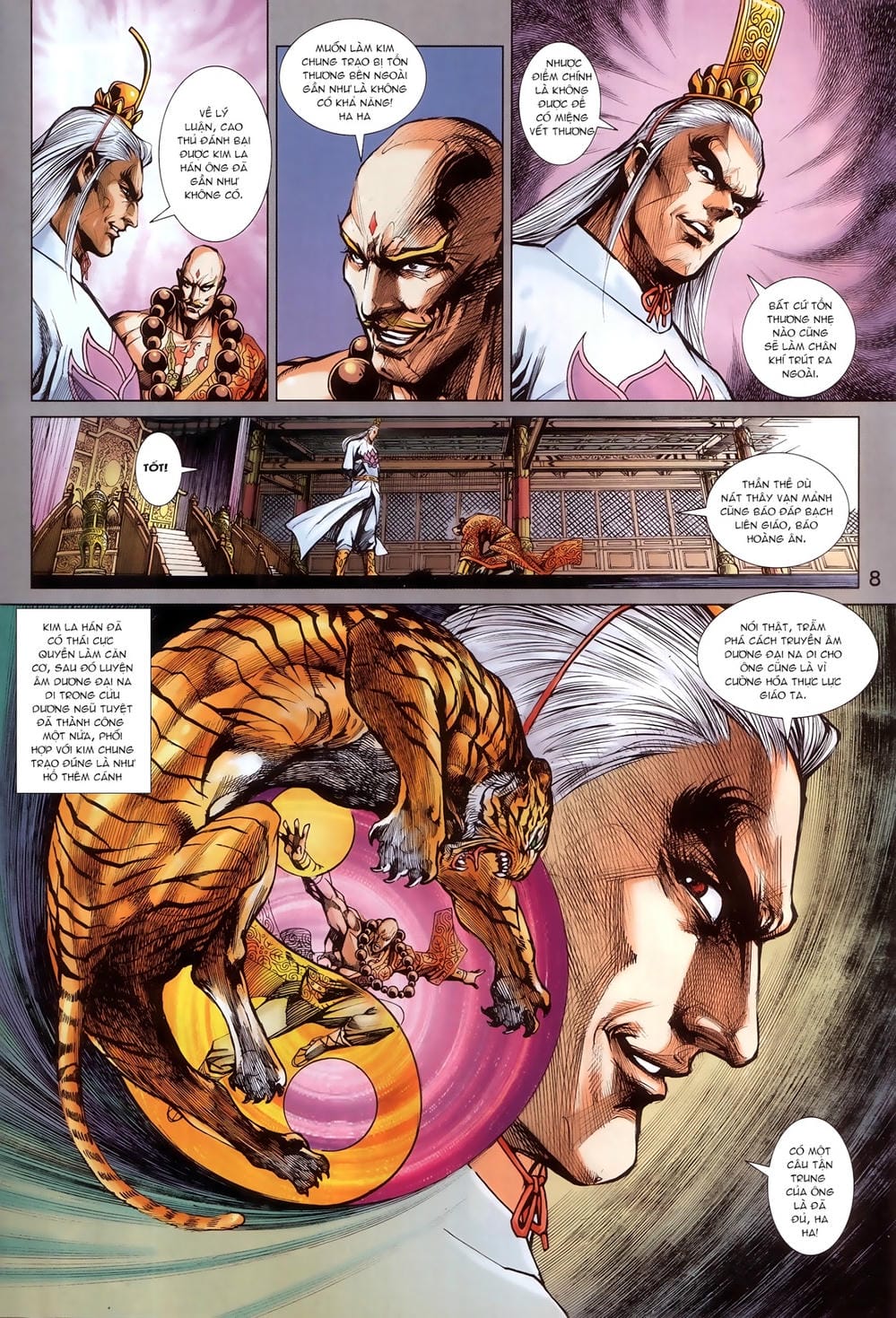 Truyện Tranh Tân Tác Long Hổ Môn trang 4
