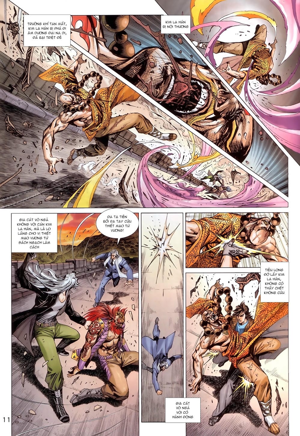 Truyện Tranh Tân Tác Long Hổ Môn trang 4
