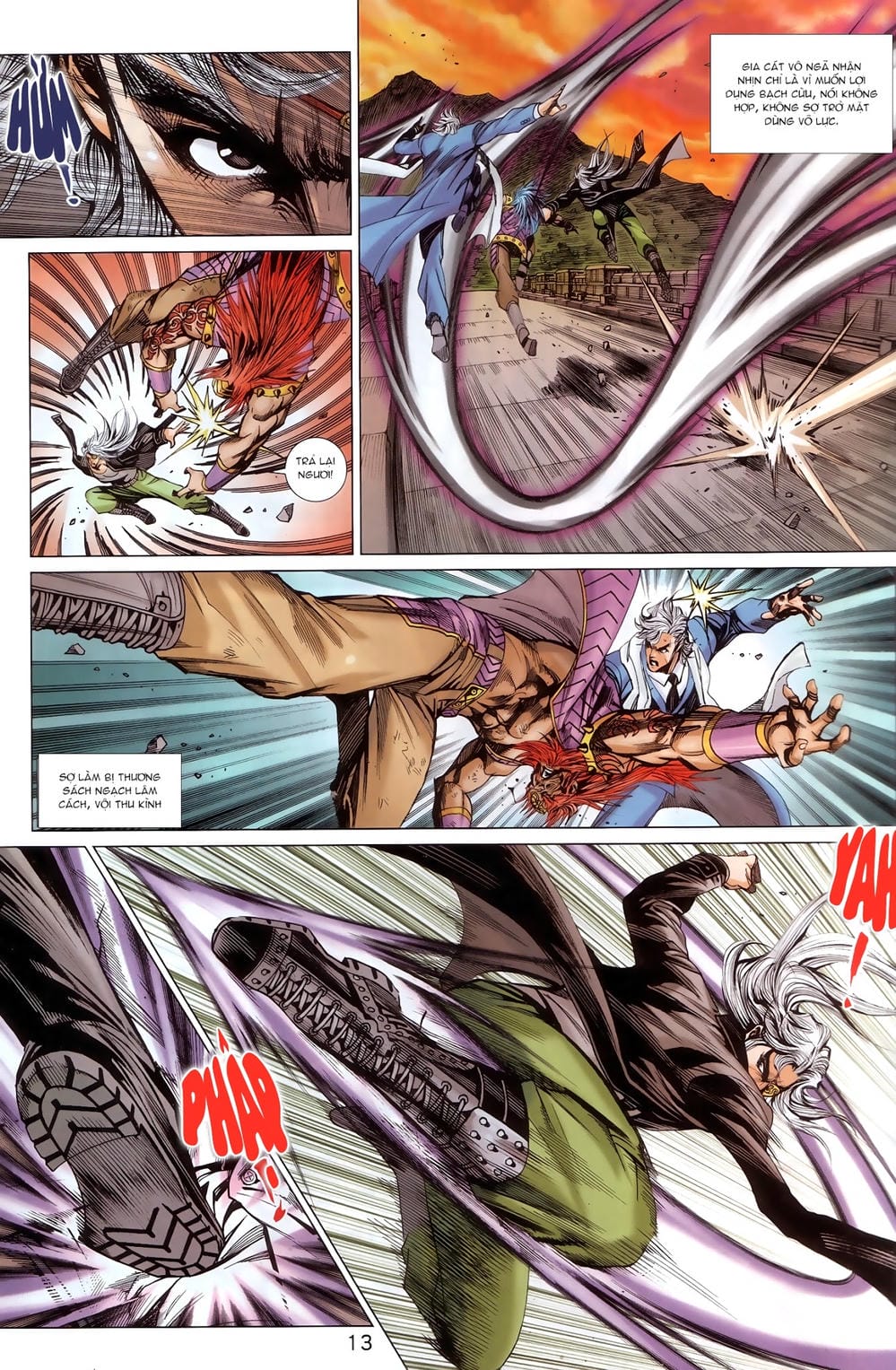 Truyện Tranh Tân Tác Long Hổ Môn trang 4