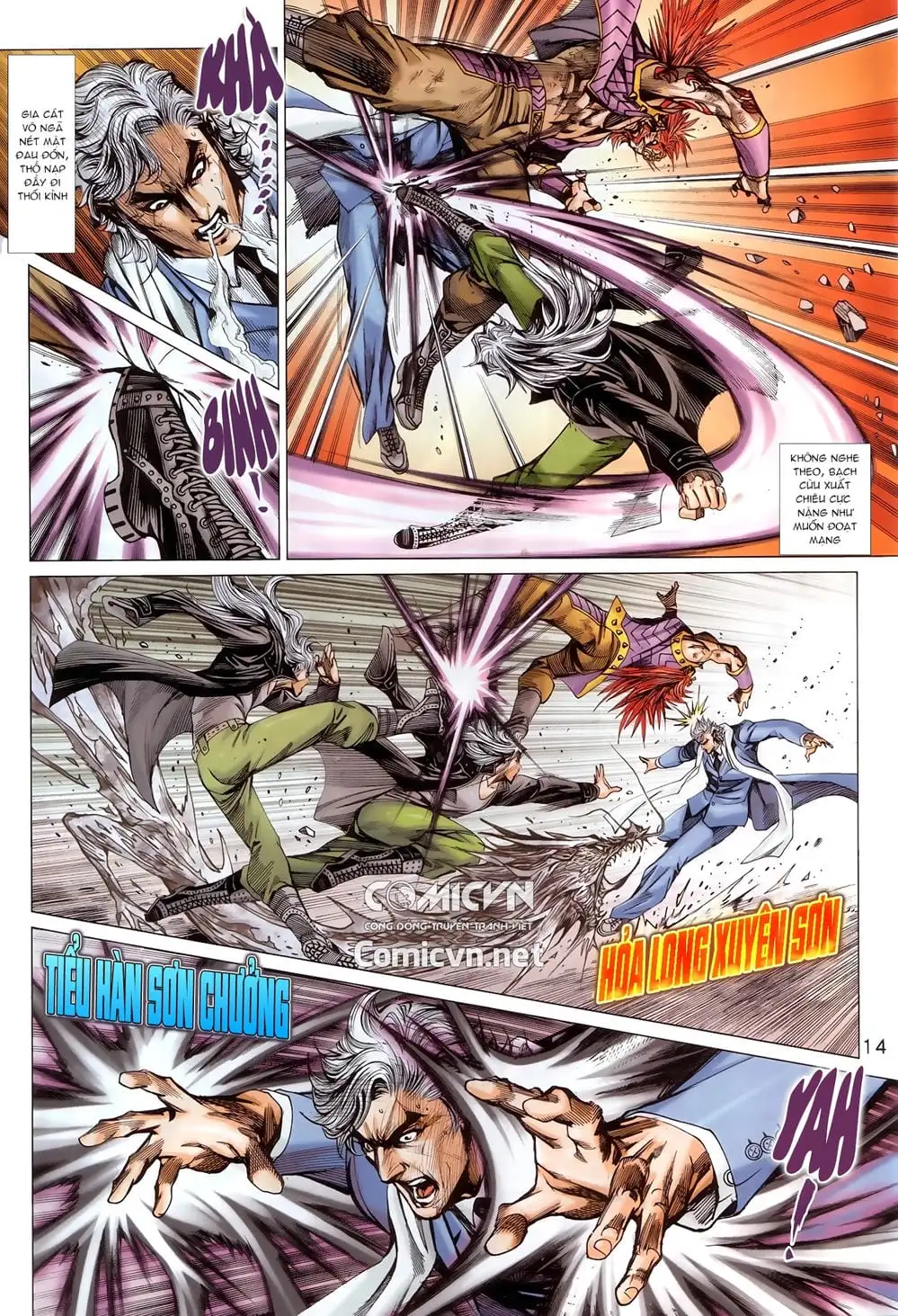 Truyện Tranh Tân Tác Long Hổ Môn trang 4