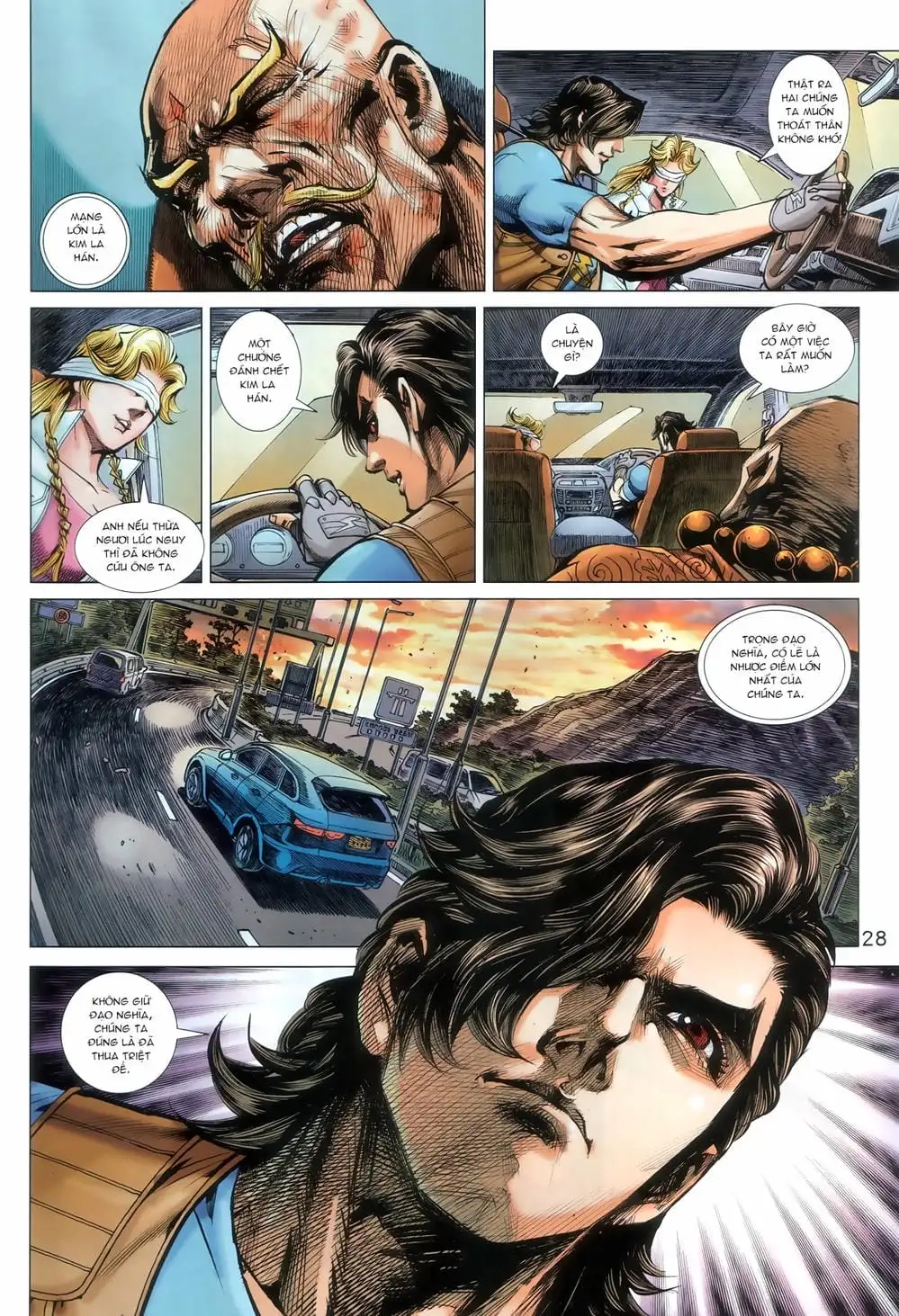 Truyện Tranh Tân Tác Long Hổ Môn trang 4