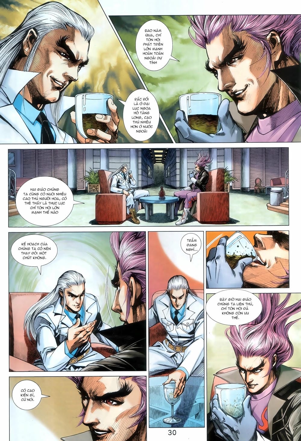 Truyện Tranh Tân Tác Long Hổ Môn trang 4