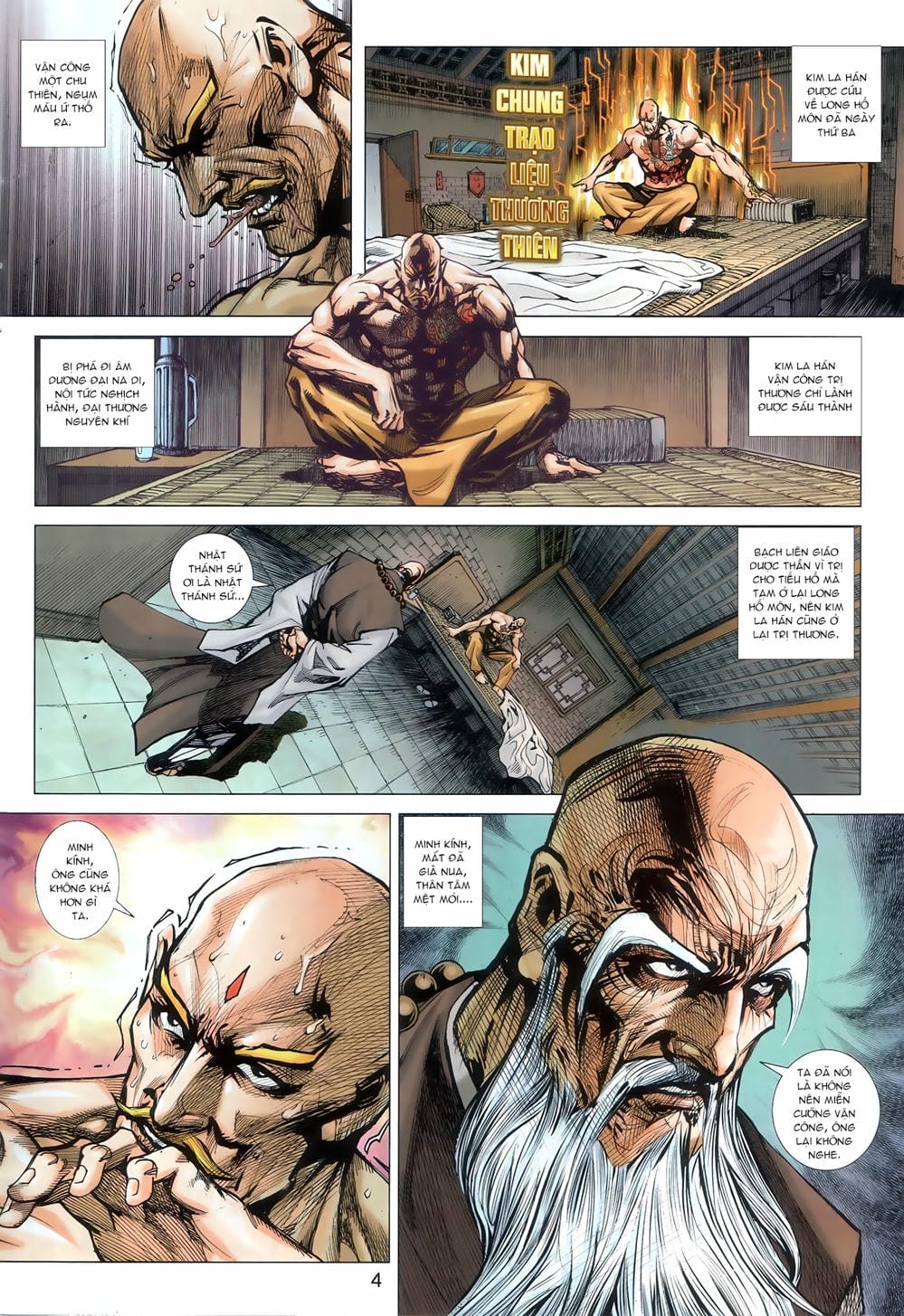 Truyện Tranh Tân Tác Long Hổ Môn trang 4