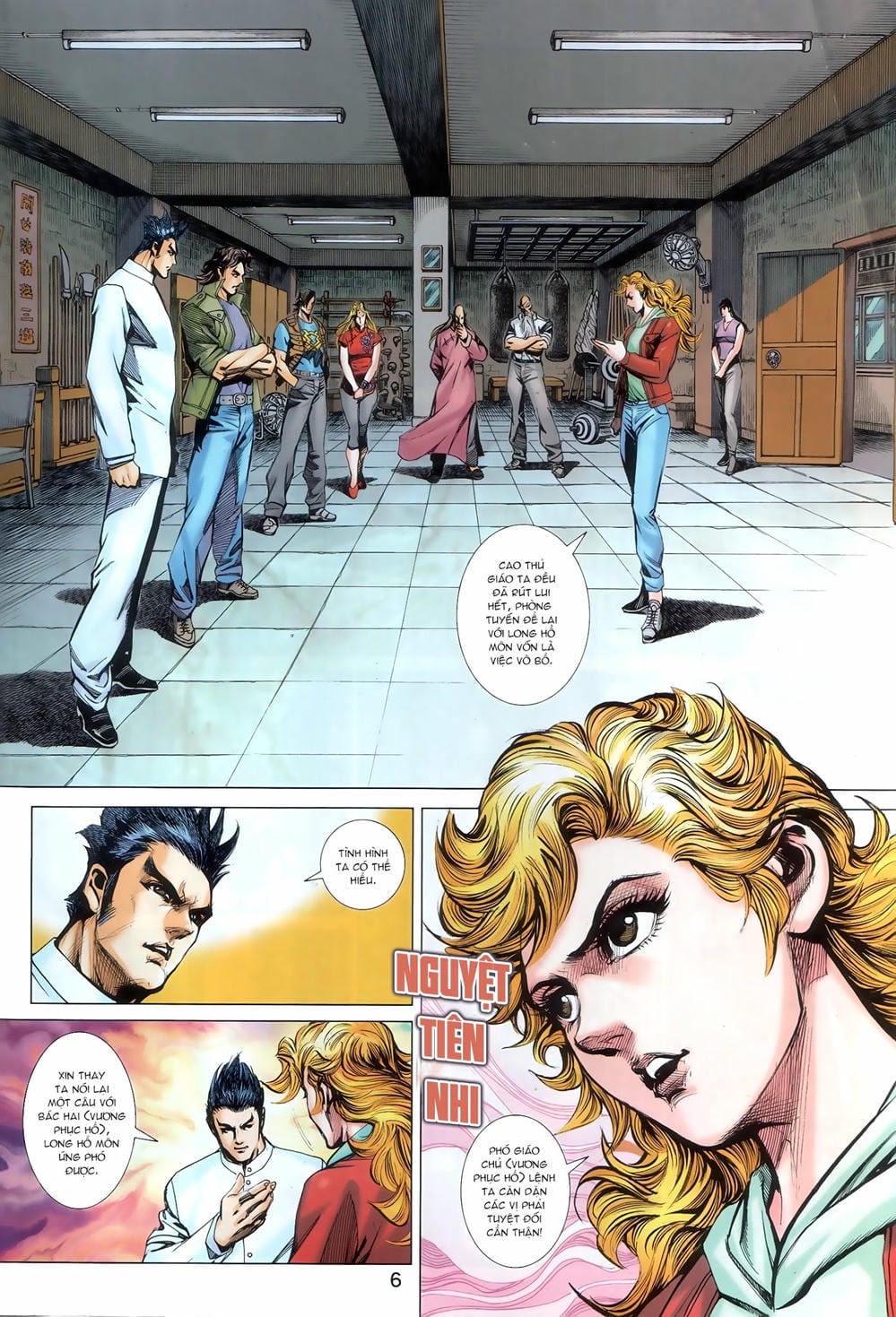 Truyện Tranh Tân Tác Long Hổ Môn trang 4