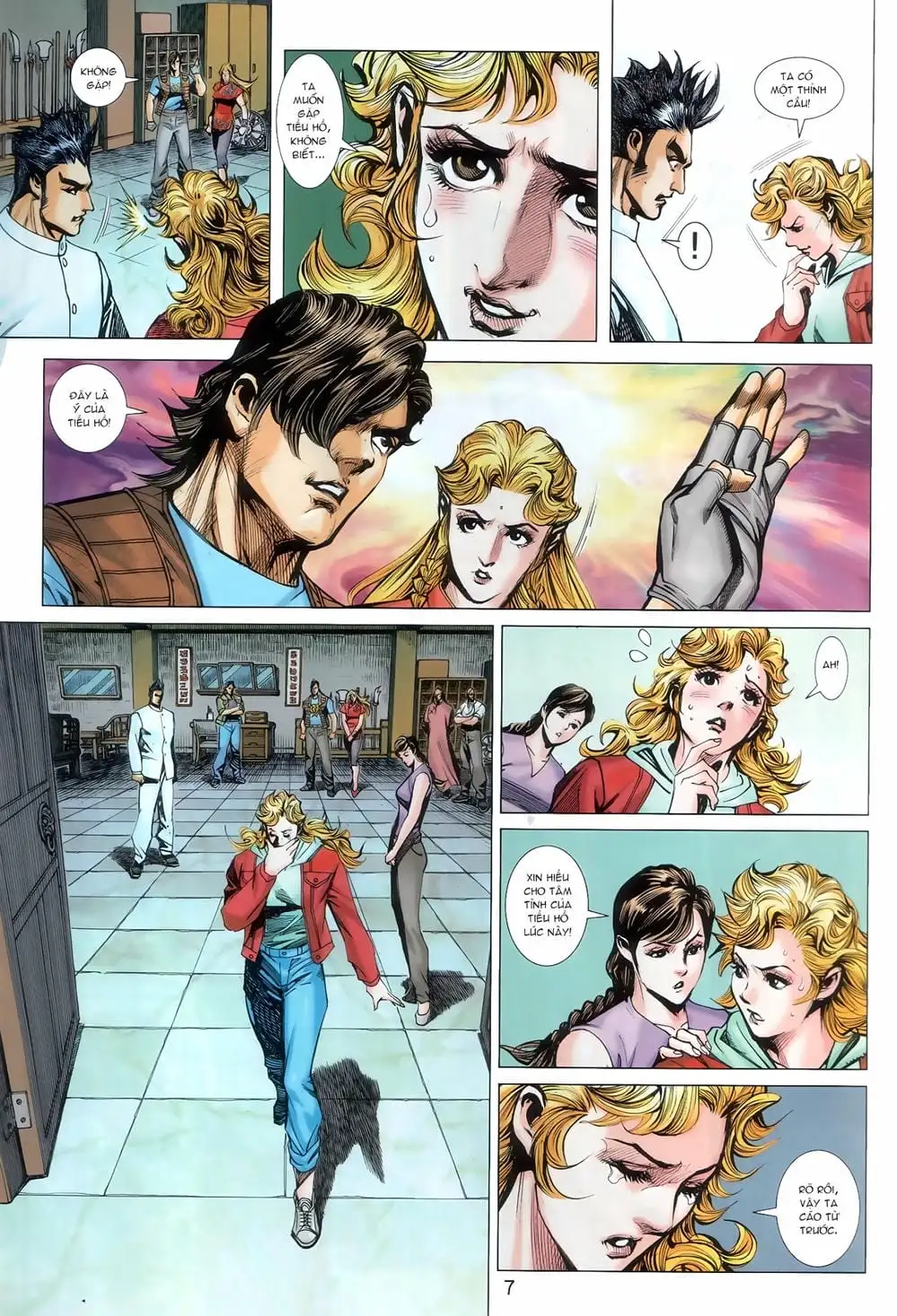 Truyện Tranh Tân Tác Long Hổ Môn trang 4