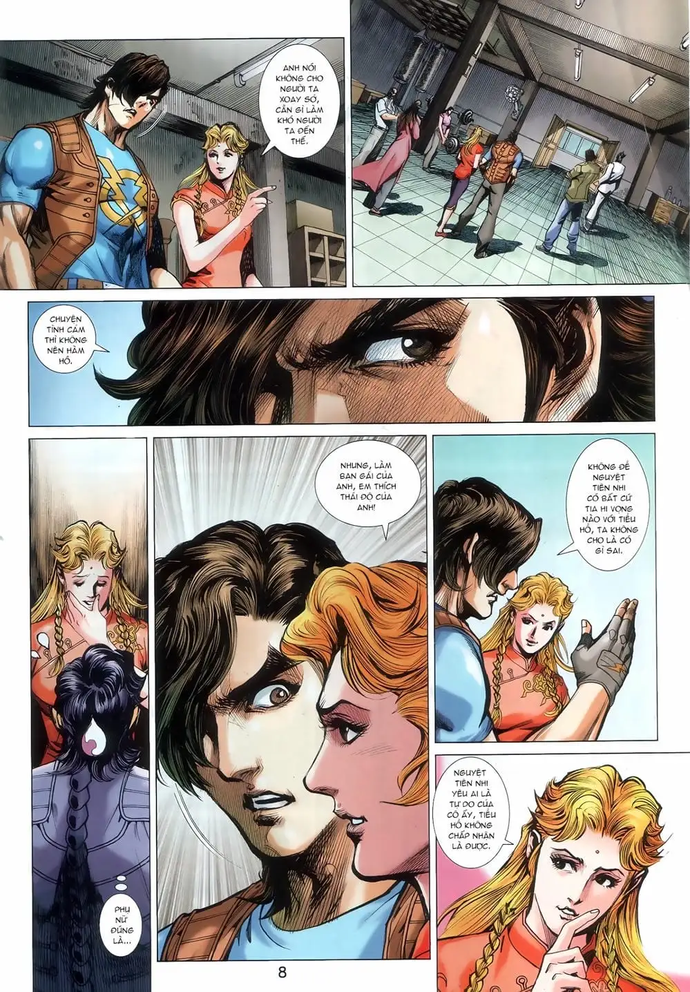 Truyện Tranh Tân Tác Long Hổ Môn trang 4