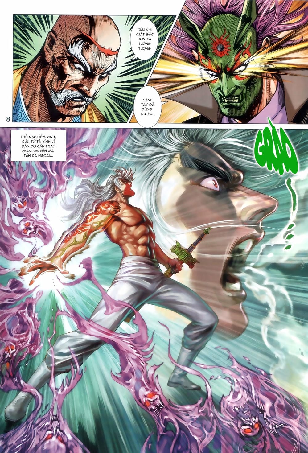 Truyện Tranh Tân Tác Long Hổ Môn trang 4