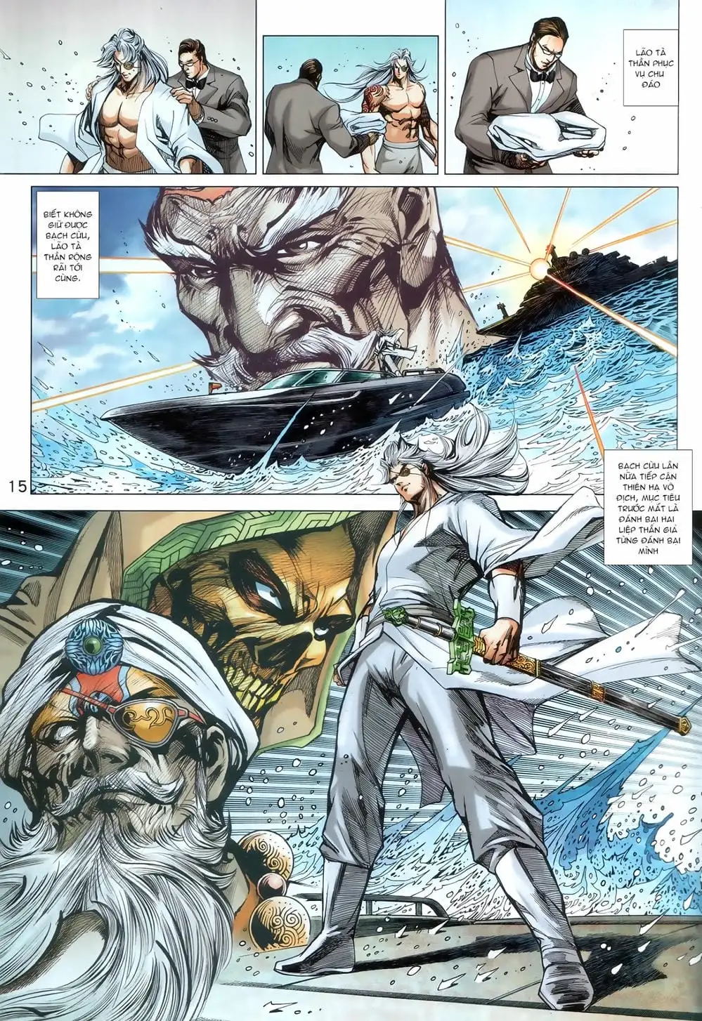 Truyện Tranh Tân Tác Long Hổ Môn trang 4