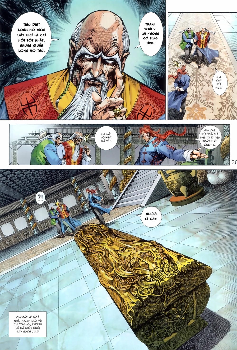 Truyện Tranh Tân Tác Long Hổ Môn trang 4