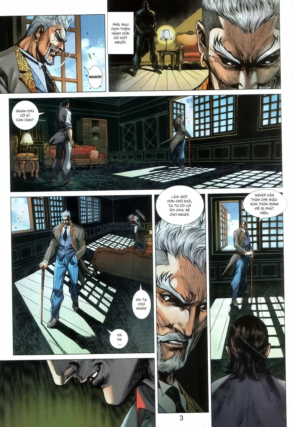 Truyện Tranh Tân Tác Long Hổ Môn trang 4