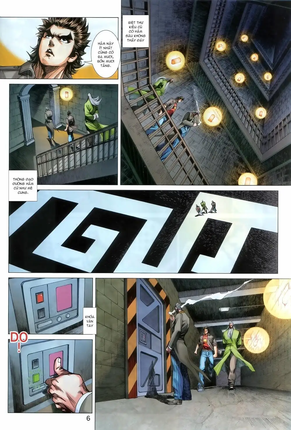 Truyện Tranh Tân Tác Long Hổ Môn trang 4