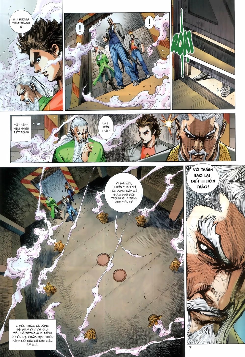 Truyện Tranh Tân Tác Long Hổ Môn trang 4