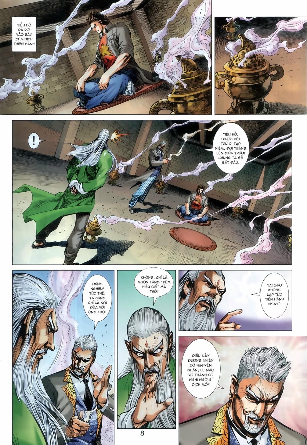 Truyện Tranh Tân Tác Long Hổ Môn trang 4