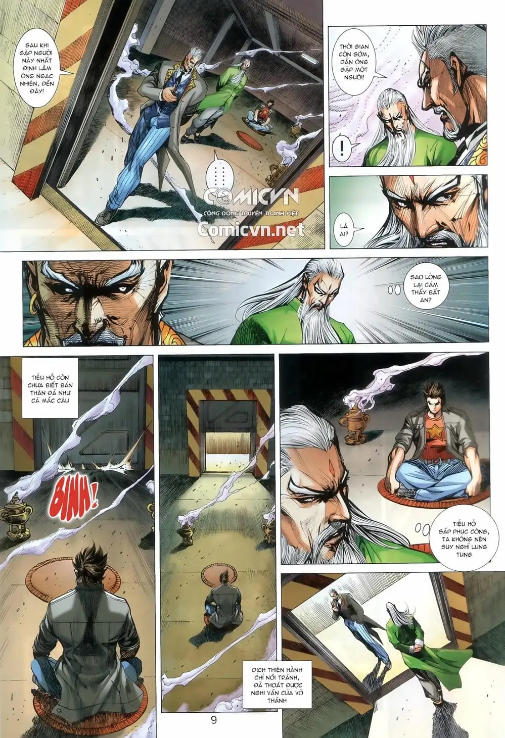 Truyện Tranh Tân Tác Long Hổ Môn trang 4