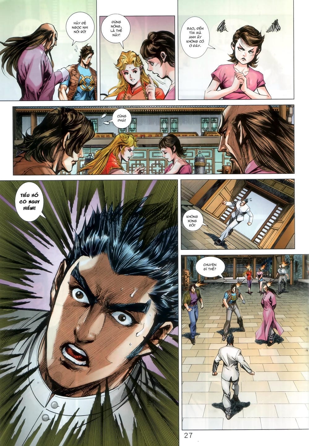 Truyện Tranh Tân Tác Long Hổ Môn trang 4
