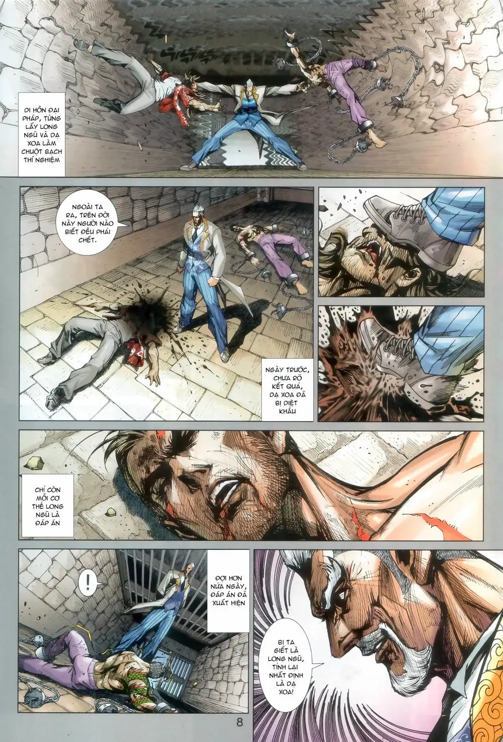 Truyện Tranh Tân Tác Long Hổ Môn trang 4