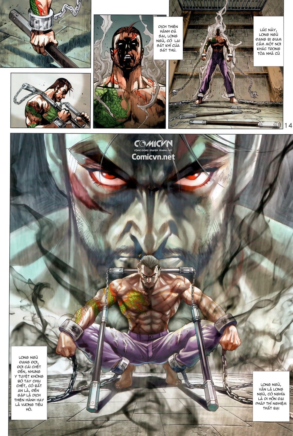 Truyện Tranh Tân Tác Long Hổ Môn trang 4