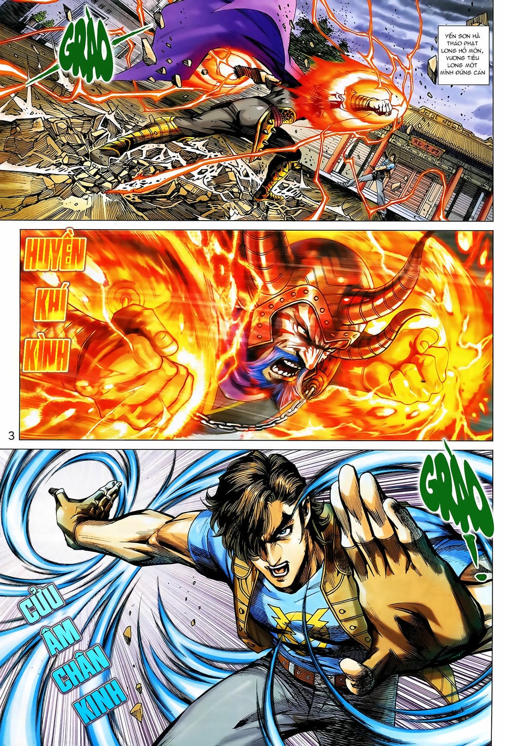Truyện Tranh Tân Tác Long Hổ Môn trang 4