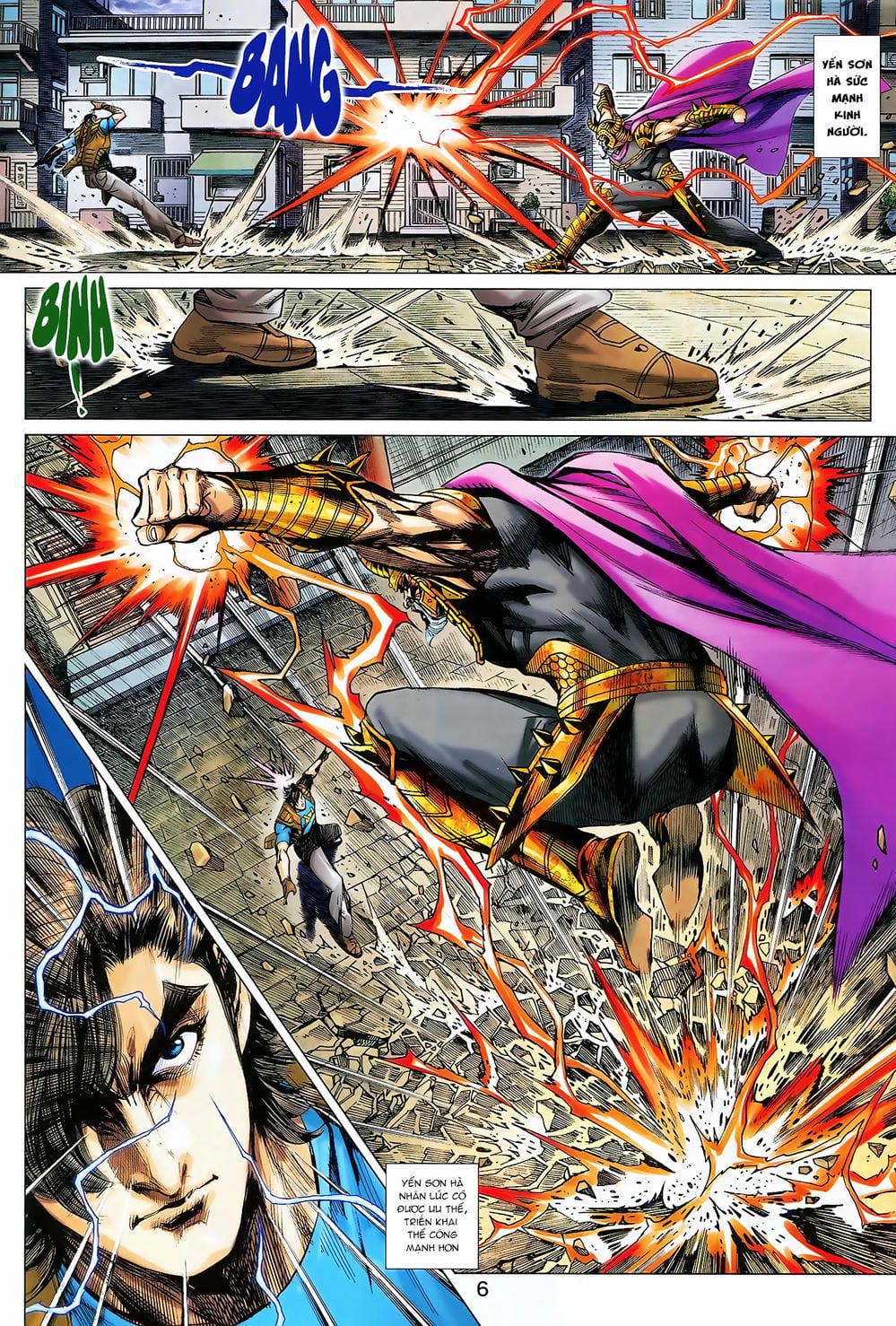 Truyện Tranh Tân Tác Long Hổ Môn trang 4