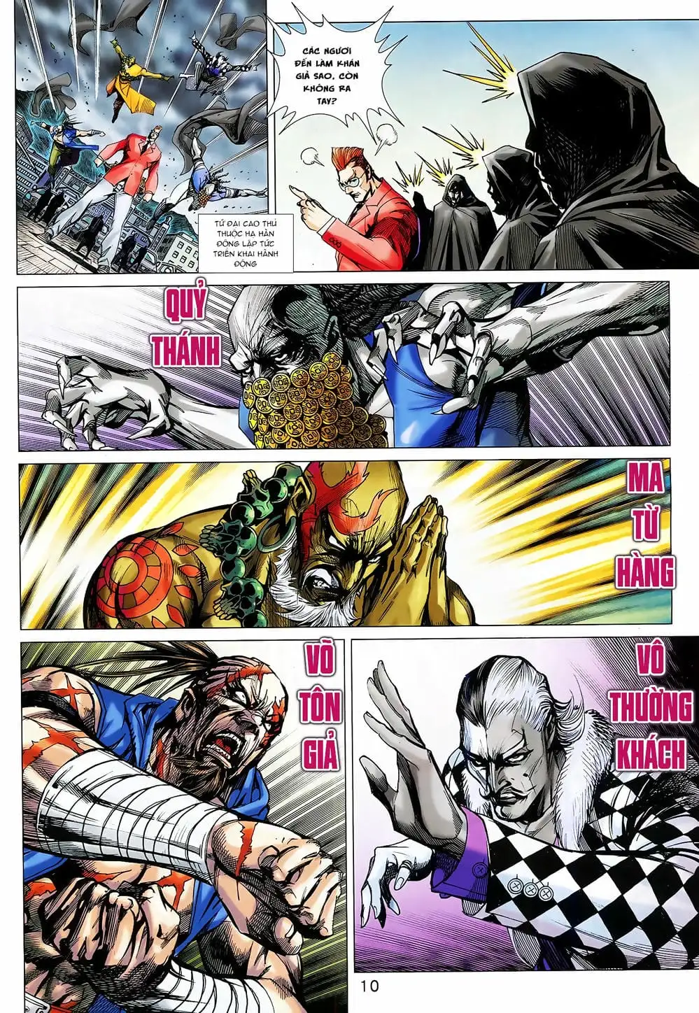 Truyện Tranh Tân Tác Long Hổ Môn trang 4