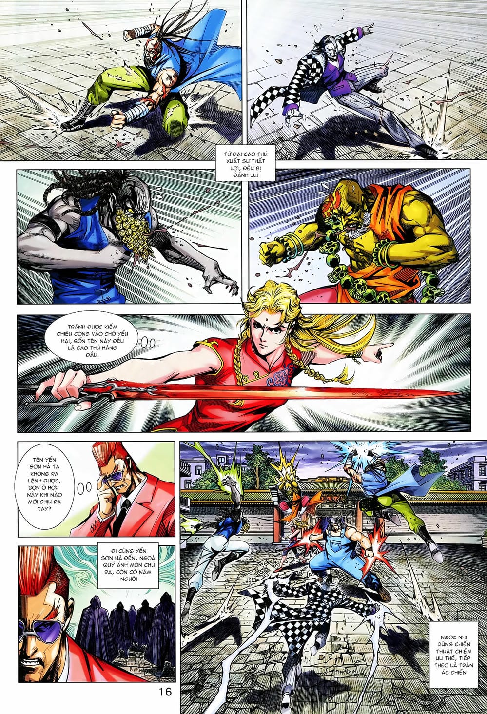 Truyện Tranh Tân Tác Long Hổ Môn trang 4